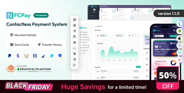 NFCPay - Contactless Payment System Full Solution