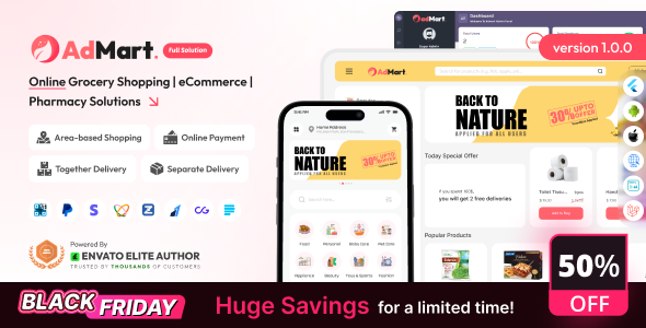 adMart - Online Grocery Shopping | eCommerce | Pharmacy Solutions