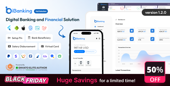 iBanking - Digital Banking and Financial Solution