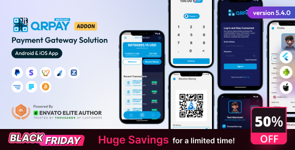 QRPay Merchant - Payment Gateway Solution